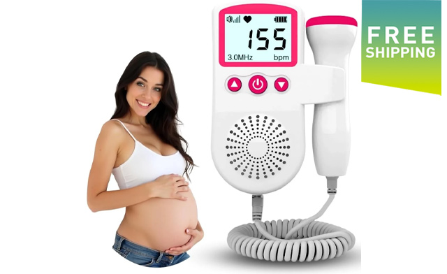 Image of $69.99 for a Portable Fetal Monitor ($99.99 Value)