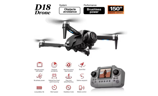 Image of $129.95 for an 8K Camera Drone with GPS (a $259.99 Value)