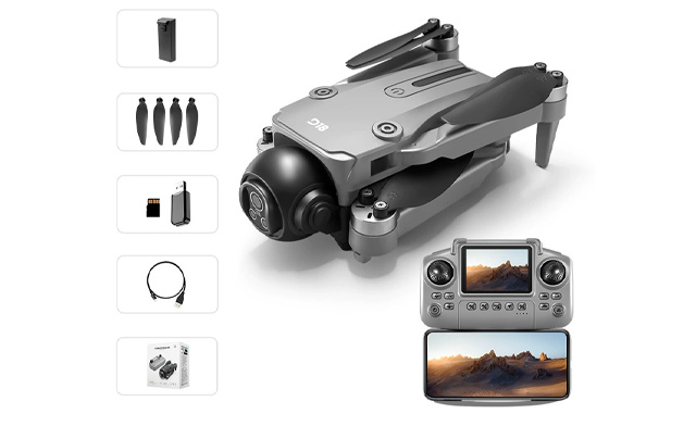 Image of $129.95 for an 8K Camera Drone with GPS (a $259.99 Value)