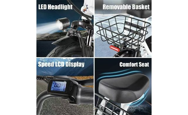 Image of $299.99 for a 750W Seated Electric Scooter (a $599.99 Value)