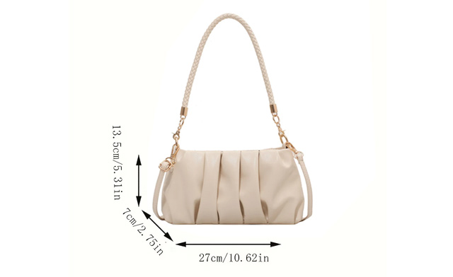 Image of $29.95 for a Women’s Pleated Shoulder Bag (a $59.99 Value)