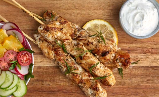 Image of $54.99 for 2 kg of Herb & Pesto Chicken Kabobs (a $65 Value)