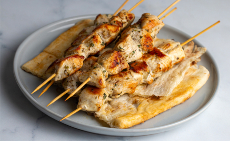 $54.99 for 2 kg of Herb & Pesto Chicken Kabobs (a $65 Value)