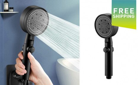 $27.95 for a 5-Mode Pressurized Shower Head (a $57.50 Value)