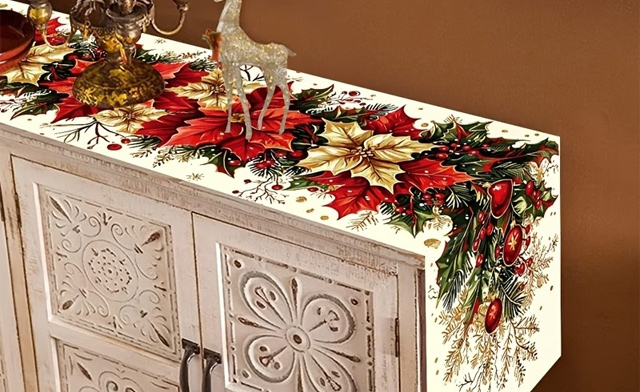 Image of $17.99 for a Christmas Table Runner (a $24.99 Value)