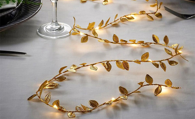Image of $13.99 for a Golden Leaf LED String Light (a $19.99 Value)