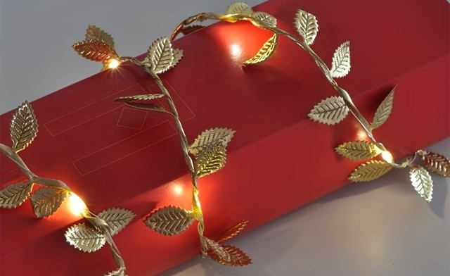 Image of $13.99 for a Golden Leaf LED String Light (a $19.99 Value)