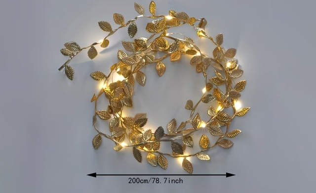 Image of $13.99 for a Golden Leaf LED String Light (a $19.99 Value)