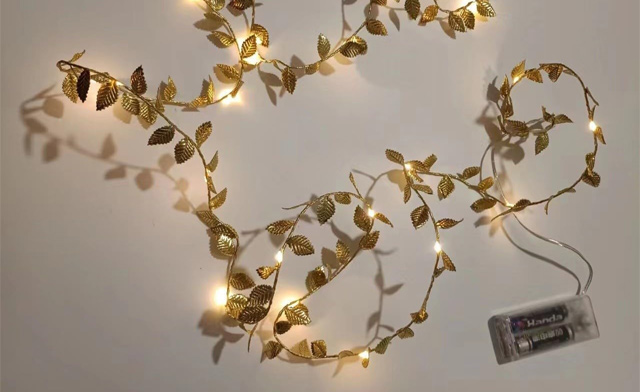 Image of $13.99 for a Golden Leaf LED String Light (a $19.99 Value)