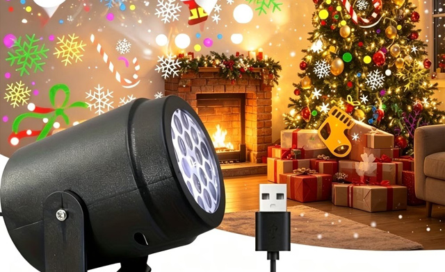 Image of $18.99 for a Rotating Christmas Projection Light (a $37.99 Value)