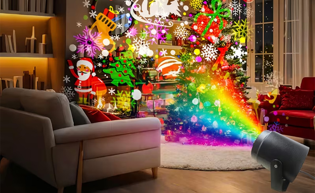 Image of $18.99 for a Rotating Christmas Projection Light (a $37.99 Value)