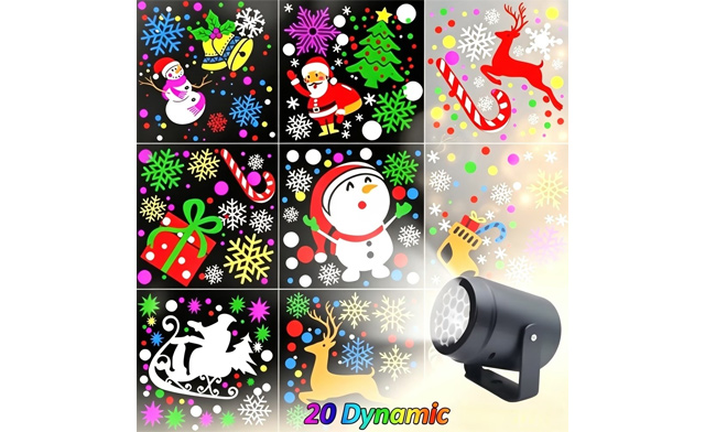 Image of $18.99 for a Rotating Christmas Projection Light (a $37.99 Value)