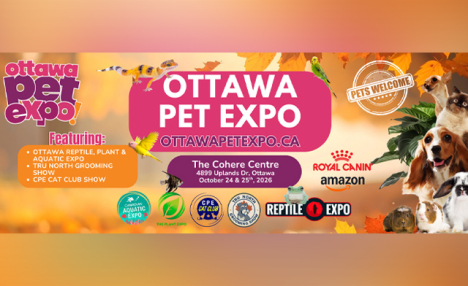 $20 & Up for 2 Tickets or a Family Pass to the Ottawa Pet Expo: October 24 & 25, 2026