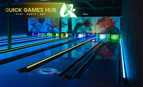 Over 35% Off Bowling, Food & Drinks, and Party Packages at Quick Games Hub