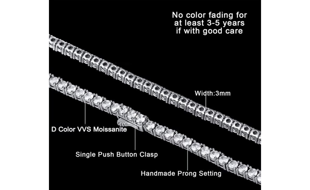 Image of $28.95 for a Moissanite Tennis Necklace (an $89.99 Value)