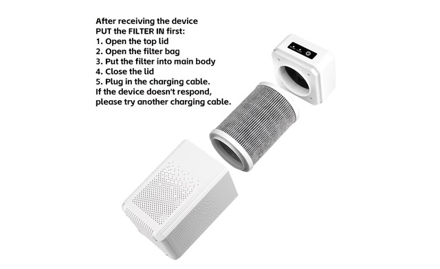 Image of $44.95 for a USB HEPA Negative Ion Air Purifier (a $59.95 Value)