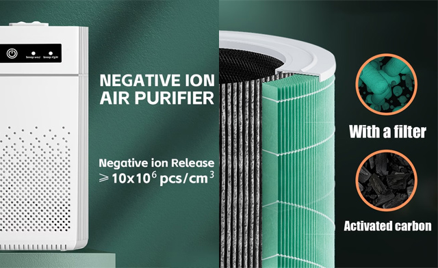 Image of $44.95 for a USB HEPA Negative Ion Air Purifier (a $59.95 Value)