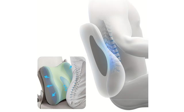 Image of $24.99 for an Ergonomic Memory Foam Seat Cushion (a $44.95 Value)