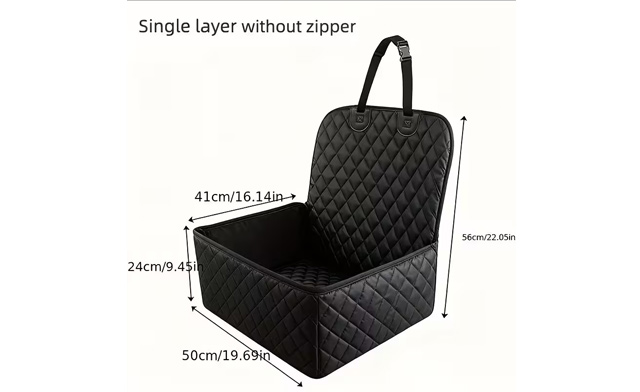 Image of $39.95 for a 2-Piece Pet Car Seat and Safety Belt Set (a $73.99 Value)