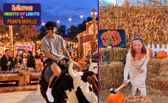 Image of $12 & Up for Tickets to Halloween Nights of Lights + Pumpkinville
