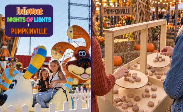 Image of $12 & Up for Tickets to Halloween Nights of Lights + Pumpkinville