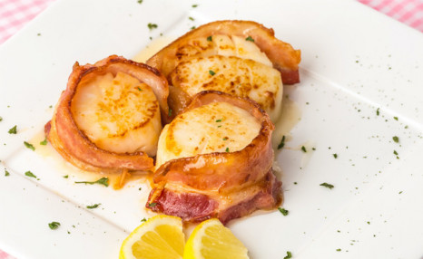 $99 for 5 lbs of Bacon Wrapped Scallop Medallions (a $140 Value)