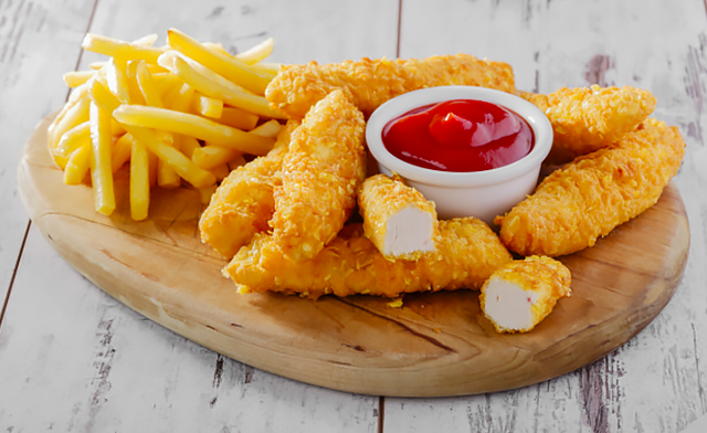 Image of $29.99 for 2.4 kg of Crispy Battered Pub Style Chicken Strips (a $45 Value)