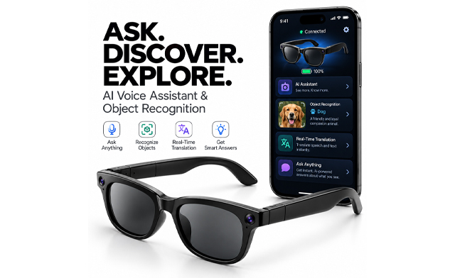 Image of $69.99 for AI Smart Glasses (a $129.99 Value)