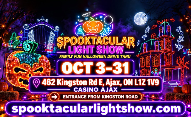 Image of $22.60 & Up for Admission to Spooktacular Light Show in Ajax