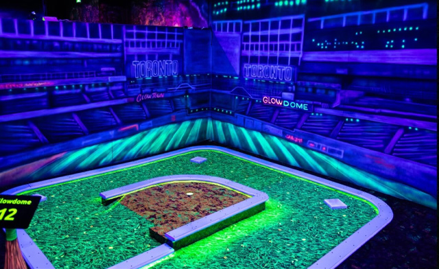 Image of $20 for Glow in the Dark Mini Putt for 2 at Glowtown