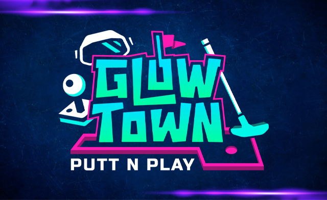 Image of $20 for Glow in the Dark Mini Putt for 2 at Glowtown