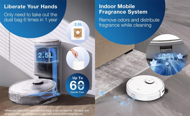 Image of $294.99 for an ECOVACS DEEBOT TEO+ Robot Vacuum (a $648.55 Value)