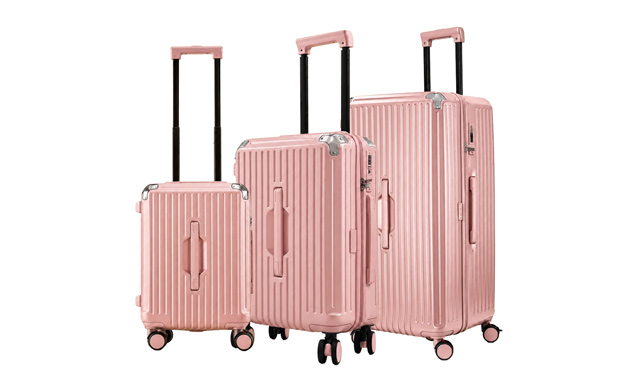 Image of $389.99 for a Trochi Trunk 3-Piece Luggage Set (a $1,199.99 Value)