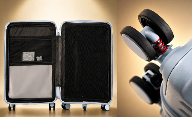 Image of $389.99 for a Trochi Trunk 3-Piece Luggage Set (a $1,199.99 Value)