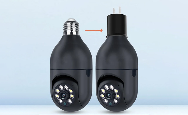 Image of $29.99 for a 2K Light Bulb Security Camera (a $39.99 Value)