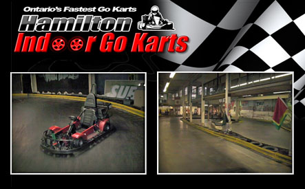 Image of $15 for 30 Go-Kart Laps at Hamilton Indoor Go Karts (a $30 Value)