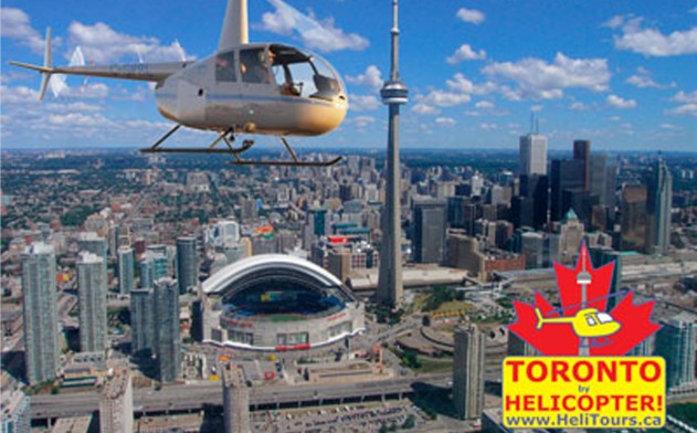 Image of Option 2: $177 for a 3-Person Helicopter Tour of Toronto from Toronto Heli Tours (2 Options)