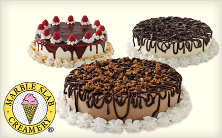Image of $13 for a Small Ice Cream Cake from Marble Slab Creamery in Kingston (a $26 Value)