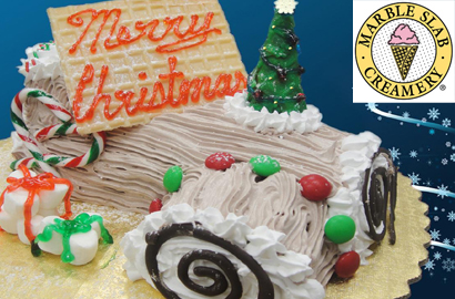 Image of $19.99 for a Marble Slab Christmas Log at Marble Slab Creamery in Newmarket (A $39.99 Value)