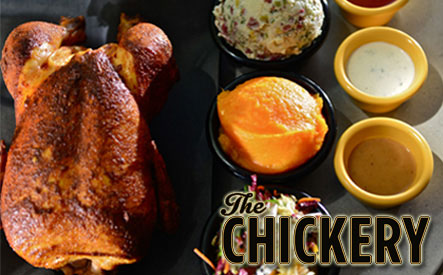 Image of $18 for a Whole Chicken Dinner Combo, Including a Whole Chicken, Choice of Four Sides and Two Sauces, from The Chickery (a $36 Value)