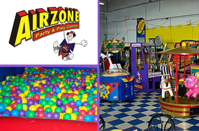 Image of $21 for a 3-Month Family Membership to Airzone with up to 3 Kids (a $42 Value) Choose from 2 locations