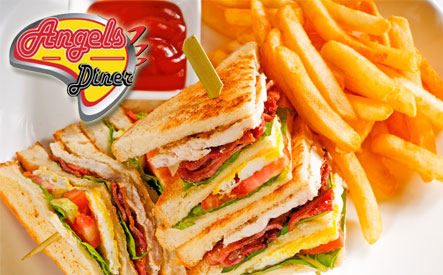 Image of $5 for $10 towards Lunch Dining at Angel's Diner - Valid at the Georgetown Location Only