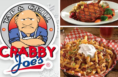 Image of $10 for $20 Worth of Pub Fare at Crabby Joe's Tap & Grill - Guelph Location Only