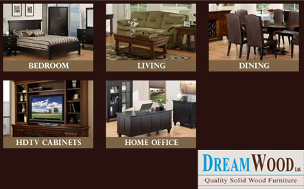 Image of $250 for $500 Towards the Purchase of In-Stock or Custom-Ordered Furniture at Dream Wood Quality Solid Wood Furniture
