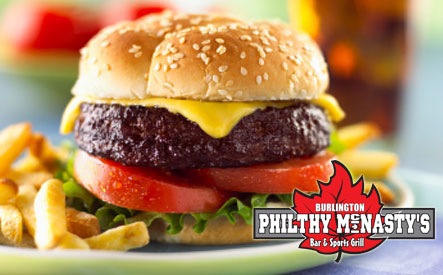Image of $10 for $20 towards Menu Items at Philthy McNasty's Burlington Location
