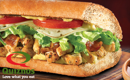 Image of $3.25 for Any 6-Inch Sandwich at Quiznos (Up to $6.50 Value) - Upper James Street Location