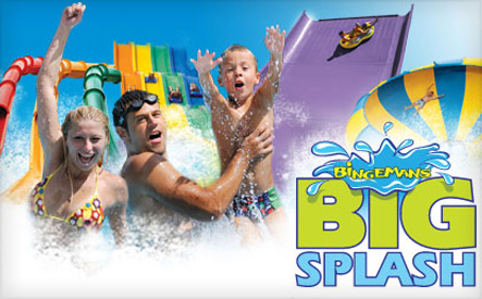 Image of 50% off a Single or Family Day Pass for Bingemans Big Splash (2 Options)