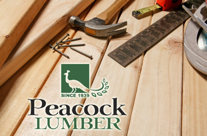 Image of $25 for $50 Worth of Lumber and Home Improvement Products from Peacock Lumber