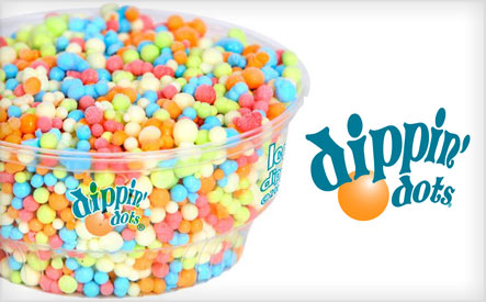 Image of $10 for $20 towards Dippin' Dots, Spudniks and Kawartha Dairy Ice Cream at Dippin' Dots Spudniks at the Woodbine Centre