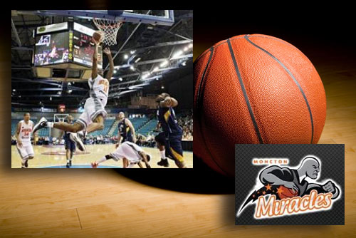 Image of $15 for a Ticket to a Moncton Miracles Game- Including a team T-Shirt (a $30 value) or $30 for Coutside Seat Ticket, Including a T-Shirt, Lounge Access and More (a $62 value)